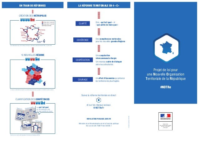 Projet De Loi Nouvelle Organisation Territoriale Republique