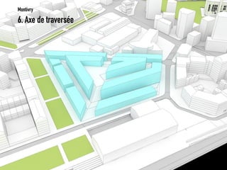 6. Axe de traversée 
Montivry  