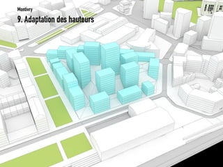 9. Adaptation des hauteurs 
Montivry  