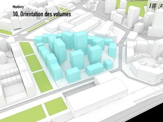 10. Orientation des volumes 
Montivry  