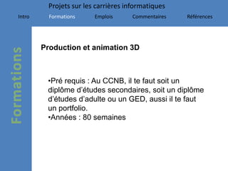 production et animation 3D