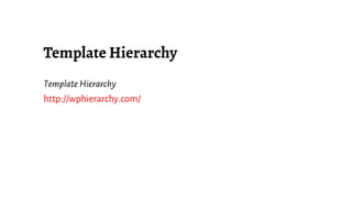 Template Hierarchy
http://wphierarchy.com/
 
