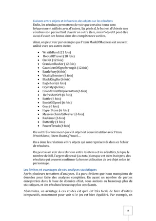 Analyse statistique sur DOTA