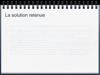 La solution retenue

  D’après cette analyse la proposition de la VGA Saint-Maur nous est apparue comme une solution tout à fait
  viable.
  Ainsi, la VGA nous propose de nous venir en aide en nous prêtant gracieusement leurs installations durant
  tout le week-end du 20 mai. Il nous est également possible d’utiliser un vaste local utilisé par le club
  omnisports pour toutes les réunions et repas de fin d’année pour tenir le buffet du samedi.
  De plus, les accords entre le club et la mairie nous permet un appui conséquent sur la mise en place du
  matériel nécessaire au déroulement de la compétition.
  Enfin, la VGA est habituée à accueillir de grands évènements sportifs, étant déjà chargée depuis de
  nombreuses années de l’organisation de la coupe du monde à l’épée féminine. Le professionnalisme d’une telle
  organisation ne peut que nous être bénéfique dans la réussite de notre projet.
  Déjà siège de plusieurs compétitions dont ils n’ont pas la charge (notamment les différentes épreuves de ligue),
  les demandes d’information sont en cours afin de déterminer les besoins supplémentaires en matière
  d’assurances et de responsabilités afin que nous puissions mettre en place conjointement cette manifestation.
 