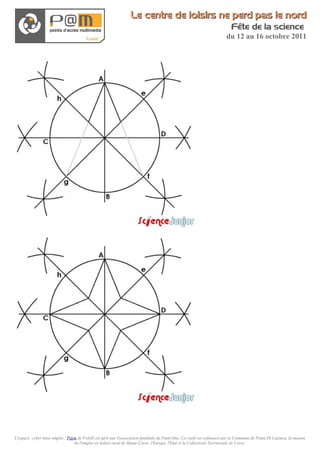 Le centre de loisirs ne perd pas le nord
                                                                                                                          Fête de la science
                                                                                                                       du 12 au 16 octobre 2011




L'espace cyber-base emploi / P@m de Folelli est géré par l'association familiale du Fium'Altu. Cet outil est cofinancé par la Commune de Penta Di Casinca, la maison
                               de l'emploi en milieu rural de Haute-Corse, l'Europe, l'Etat et la Collectivité Territoriale de Corse.
 