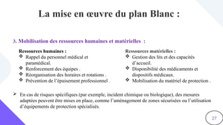 Comprehensive Overview of Emergency Response Plans: ORSEC, Plan Blanc ...