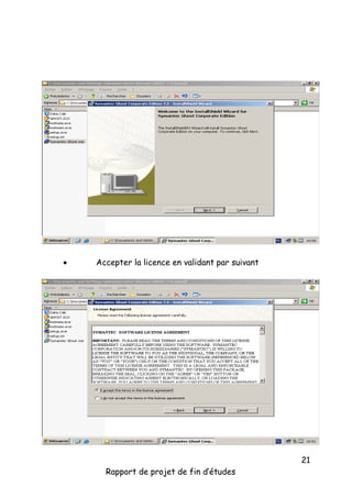 

Accepter la licence en validant par suivant

Rapport de projet de fin d’études

21

 