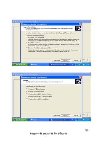 Rapport de projet de fin d’études

36

 