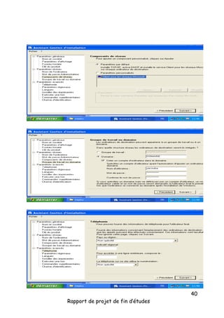 Rapport de projet de fin d’études

40

 