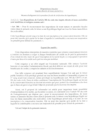 Projet de loi de finances pour 2016 -ALGÉRIE- Slide 11
