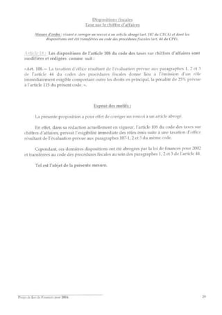 Projet de loi de finances pour 2016 -ALGÉRIE- Slide 23