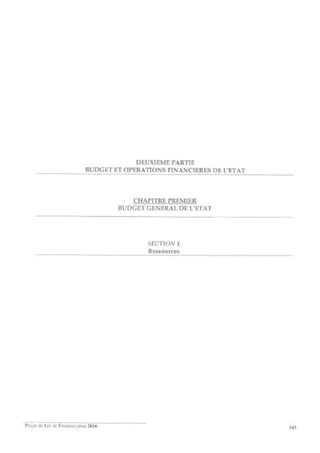 Projet de loi de finances pour 2016 -ALGÉRIE- Slide 89