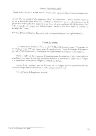 Projet de loi de finances pour 2016 -ALGÉRIE- Slide 97