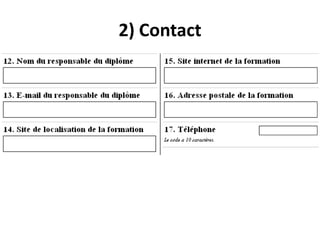 Projet Formations Sfsic
