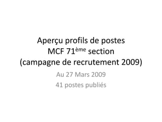 Projet Formations Sfsic