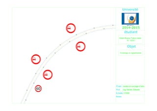 60
Projet
Prof.
Echelle
Ing.Samer Zakaria
1/1000
routes et ouvrage d'arts
Abdel-Karim Yahya Jaber
Objet
Notes:
2014-2015
Eclairage et signalisation
 