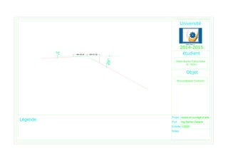 Projet
Prof.
Echelle
Ing.Samer Zakaria
1/2000
routes et ouvrage d'arts
Abdel-Karim Yahya Jaber
Objet
L gende:
Raccordement Verticale
Notes:
2014-2015
SN'=36.35 SM'=31.92
 