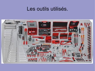 Les outils utilisés.
 