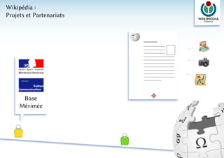 Wikipédia :
Projets et Partenariats




      Base
     Mérimée
 