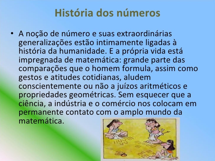A história dos Números