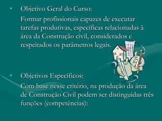 Projeto Curricular ConstruçãO Civil