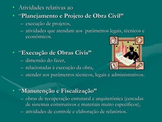 Projeto Curricular ConstruçãO Civil