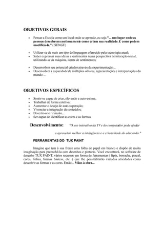 Projeto Curso L Inux