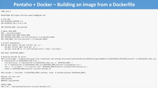 Building a data warehouse with Pentaho and Docker | PDF