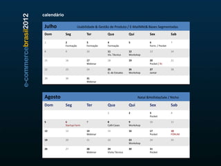 Logotipia completa no site e toda comunicação online