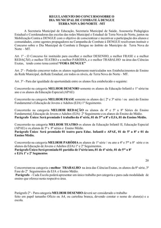 Projeto Fora Dengue