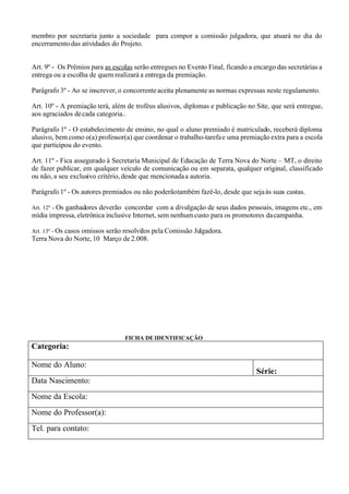 Projeto Fora Dengue