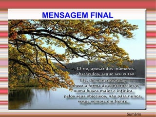 MENSAGEM FINAL 
