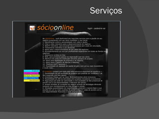 Serviços 