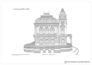 Palácio das Laranjeiras - projeto original (1909)