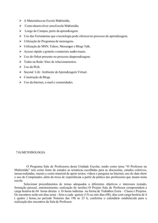 Projeto Sala De Professor 2008