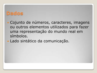 Projeto 3 –  Conhecimento