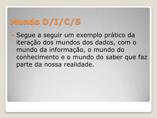 Projeto 3 –  Conhecimento