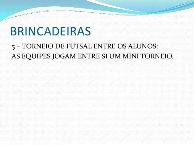 Projeto 4 operações educação física