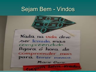 Visita do escritor Julio Emilio Braz 