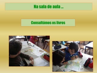 Na sala de aula …


Consultámos os livros
 