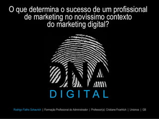 Marketing Digital: As competências do profissional de marketing para atuar no novíssimo contexto do marketing digital