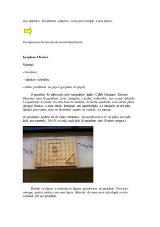 Projeto autonomia mat2 geom