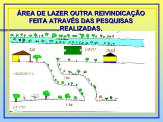 ÁREA DE LAZER OUTRA REIVINDICAÇÃO FEITA ATRAVÉS DAS PESQUISAS REALIZADAS. 