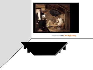 O pobre poeta., 1839.   Carl Spitzweg
 