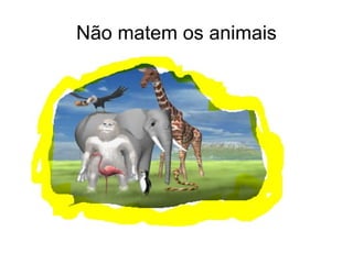 Não matem os animais 