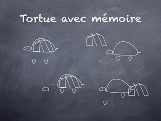 Tortue avec mémoire
 