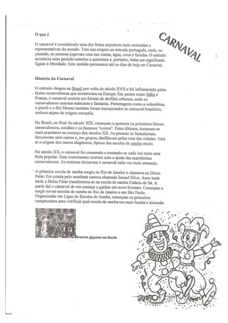 Projeto carnaval
