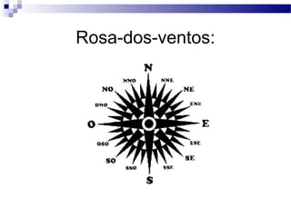 Rosa-dos-ventos:
 