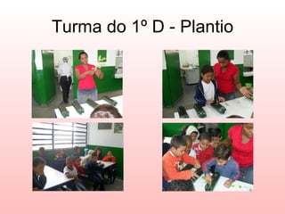 Turma do 1º D - Plantio 