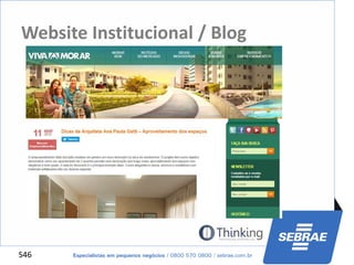 S46
Website Institucional / Blog
 